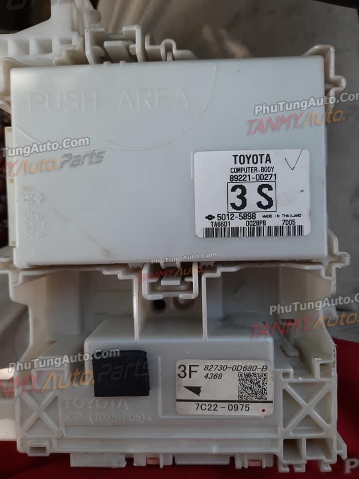 Hộp cầu chì trong Taplo Toyota Vios 2014-2018 – Mã 82730-0D680