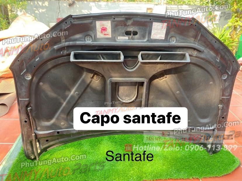 Nắp capo Hyundai SantaFe bãi zin