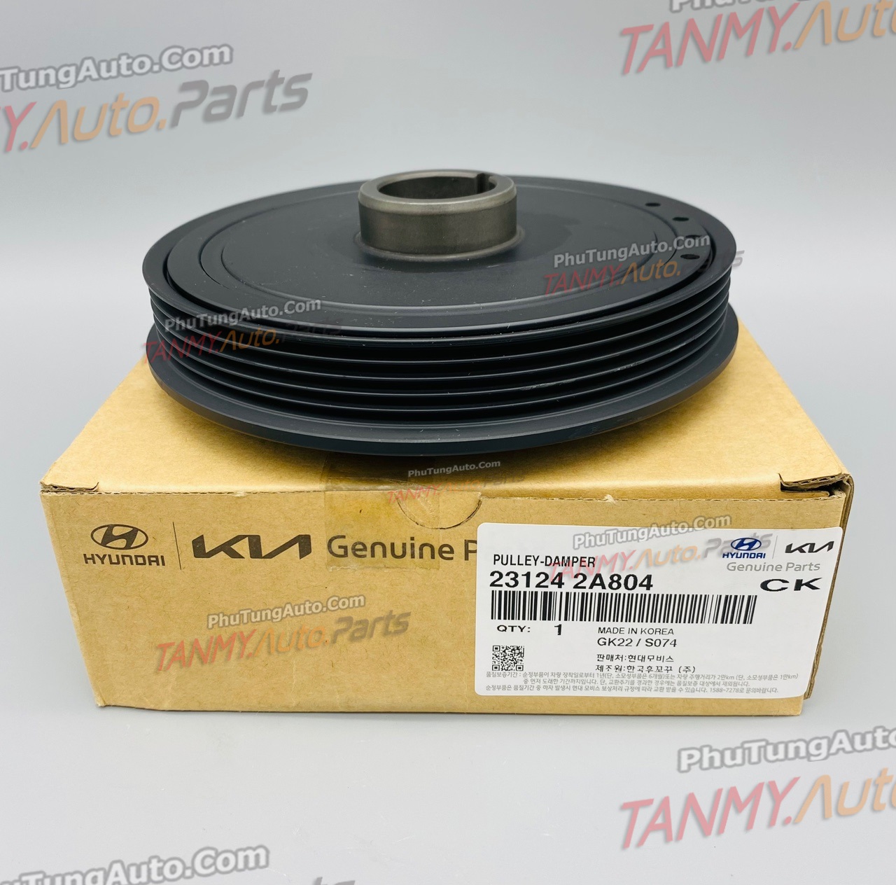 Puly trục cơ - cốt máy  KIA RONDO 1.7 Máy dầu Diesel I 231242A804